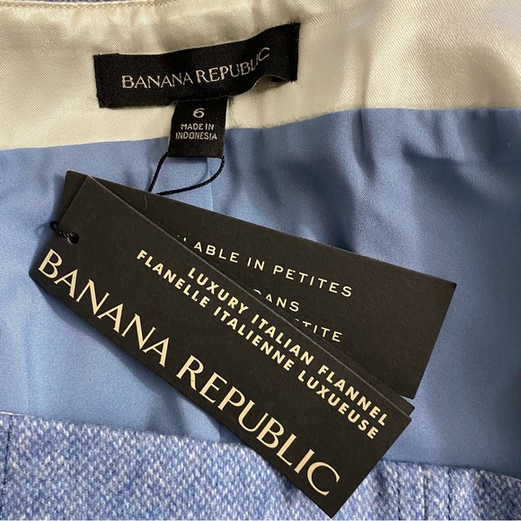 NWT Banana Republic Wool Flannel Pencil Skirt - Picture 14 of 16